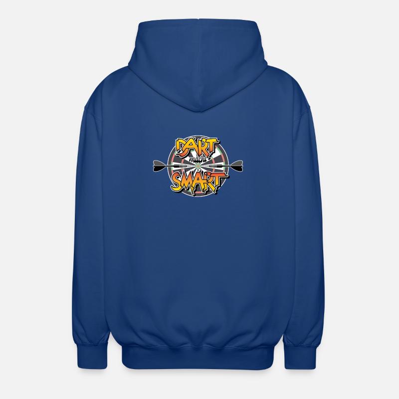 La fléchette vous rend heureux - Veste à capuche unisexe - bleu royal