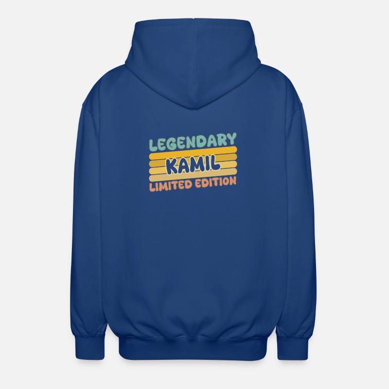 Kamil - Unisex Hooded Jacket - royal blue