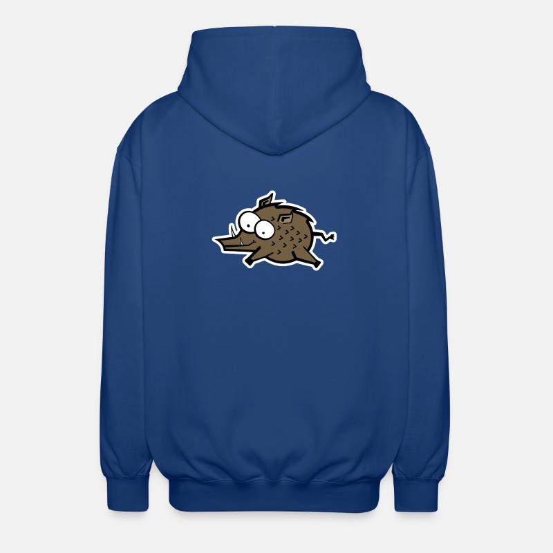 Wildsau - Unisex Kapuzenjacke - Royalblau