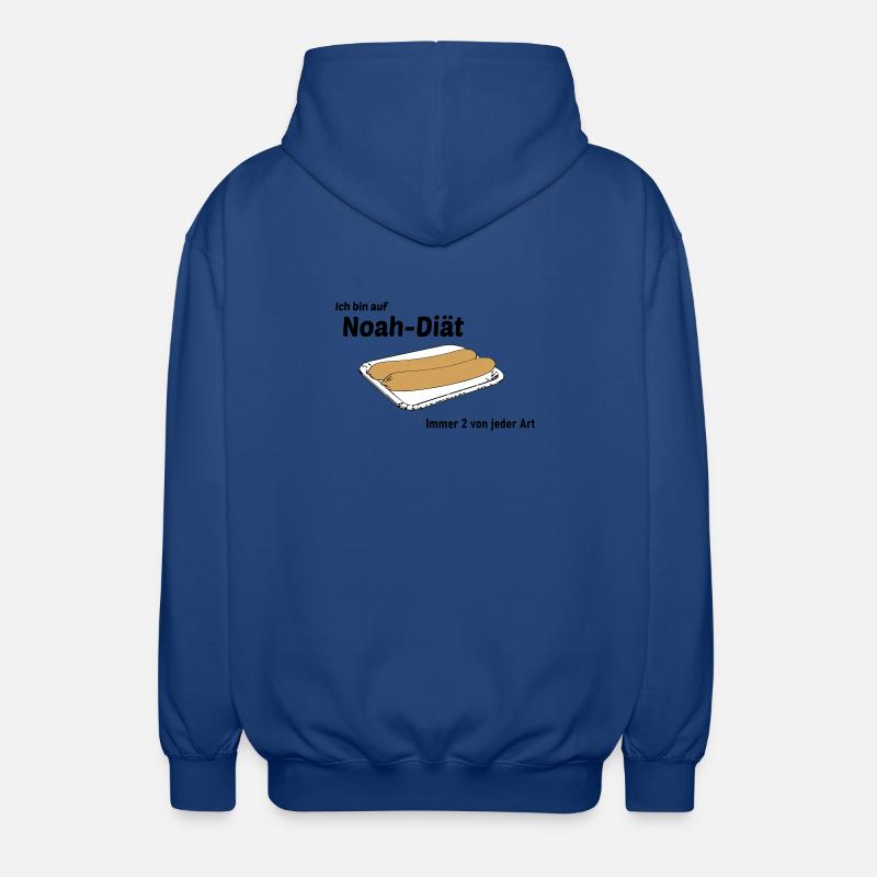 Noah Diaet - Veste à capuche unisexe - bleu royal