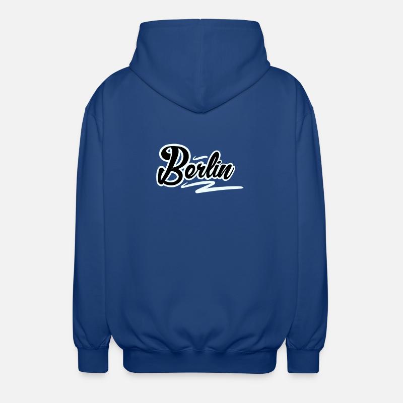 Berlin - Unisex Kapuzenjacke - Royalblau