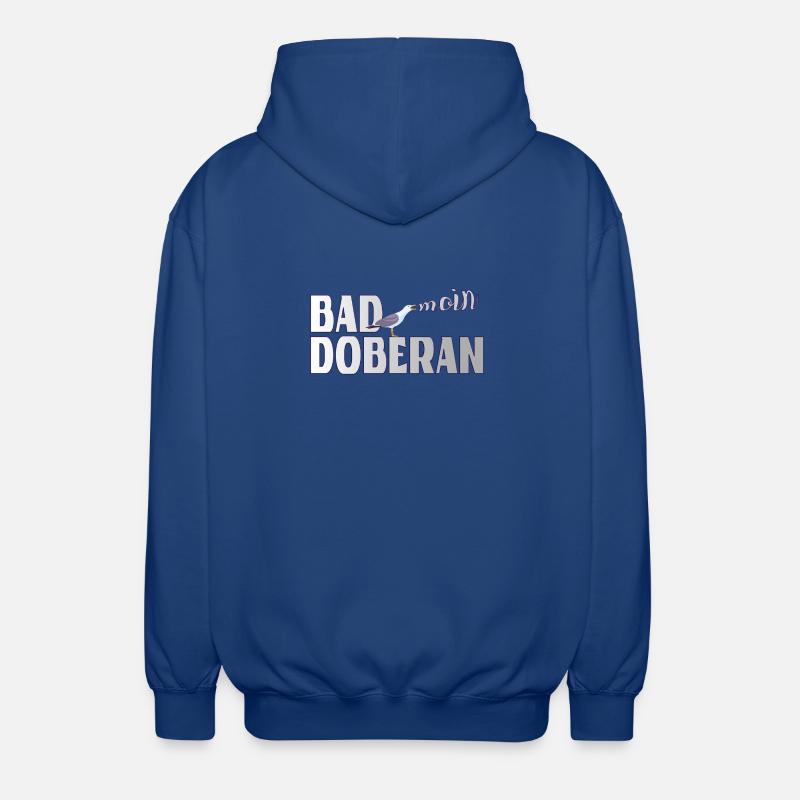 Möwe & Moin Bad Doberan Ostsee - Unisex Kapuzenjacke - Royalblau
