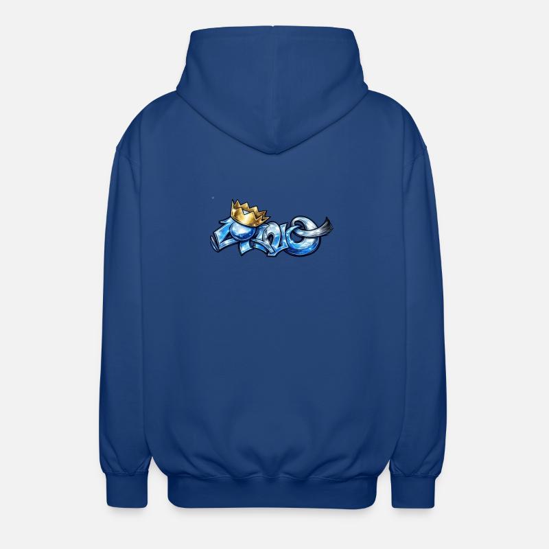 Bleu cano - Veste à capuche unisexe - bleu royal