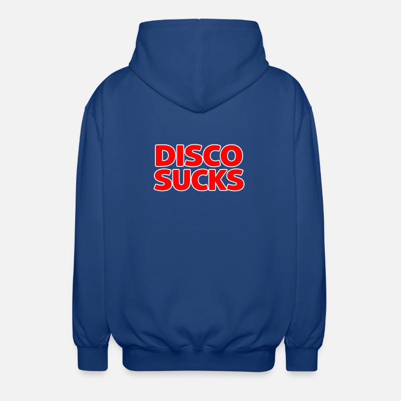 La disco, c’est nul - Veste à capuche unisexe - bleu royal