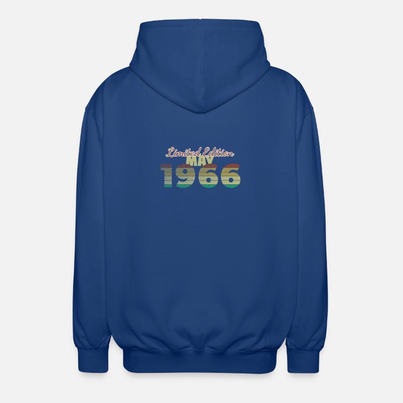 60e anniversaire Édition Limitée (SCR) 05/1966 - Veste à capuche unisexe - bleu royal