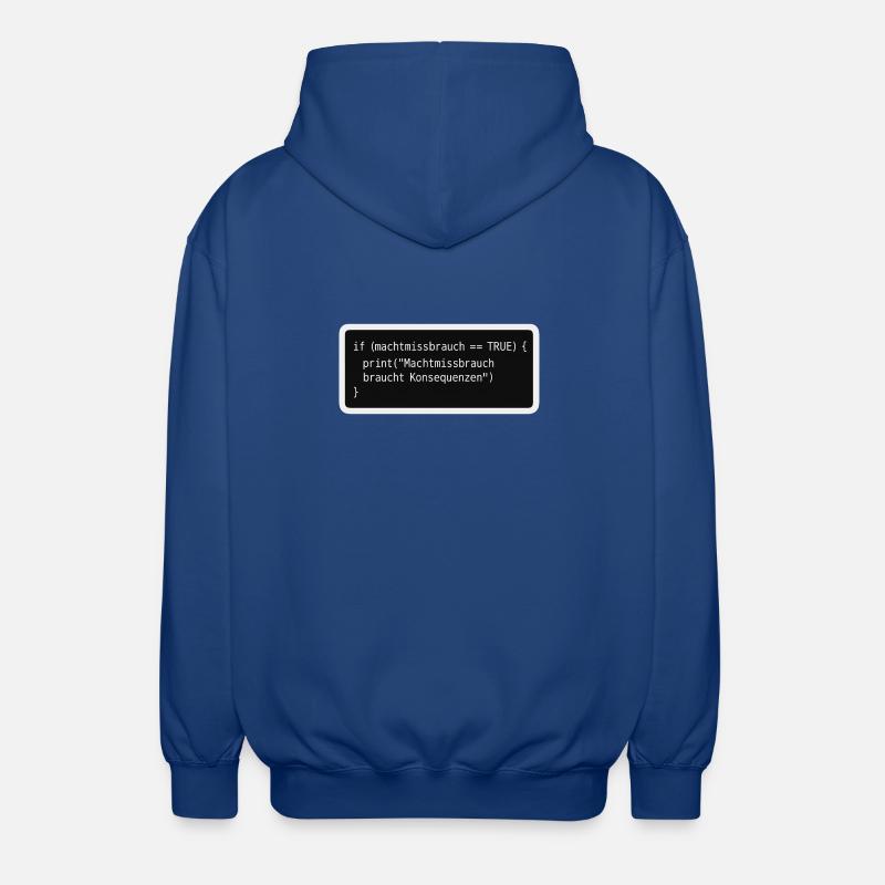 Abus - Veste à capuche unisexe - bleu royal