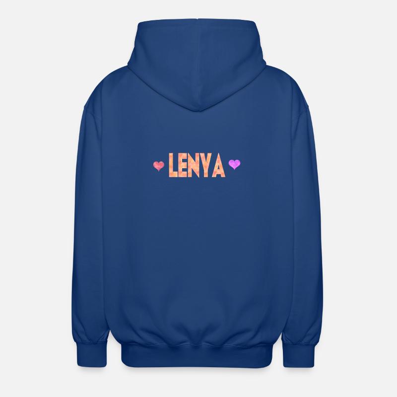 Lenya - Veste à capuche unisexe - bleu royal