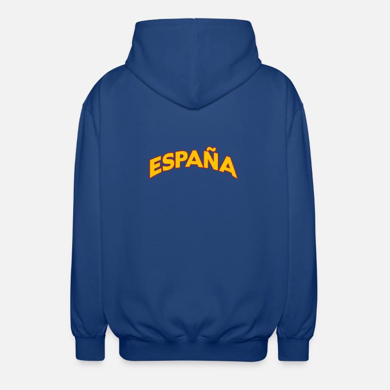 Spanien 5 - Unisex Kapuzenjacke - Royalblau