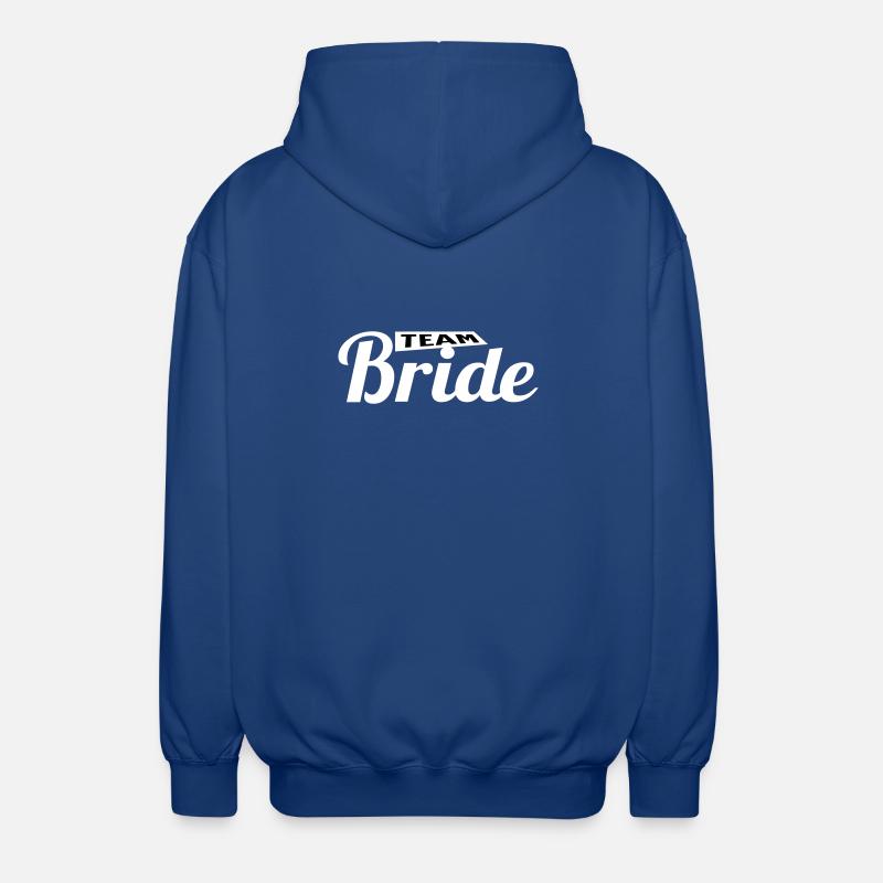 Équipe Bride - Veste à capuche unisexe - bleu royal