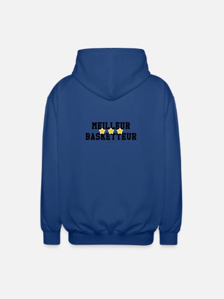 Best Basketball Player - Unisex Hooded Jacket - royal blue