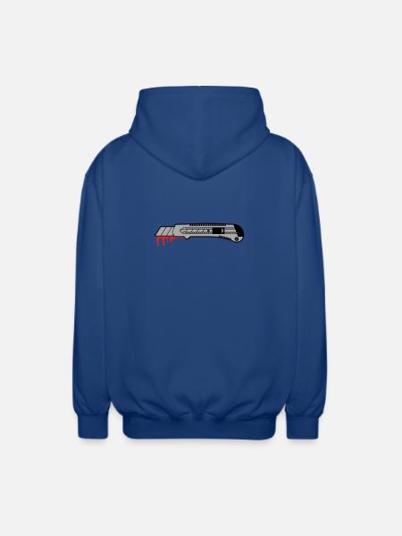 cutter - Unisex Kapuzenjacke - Royalblau