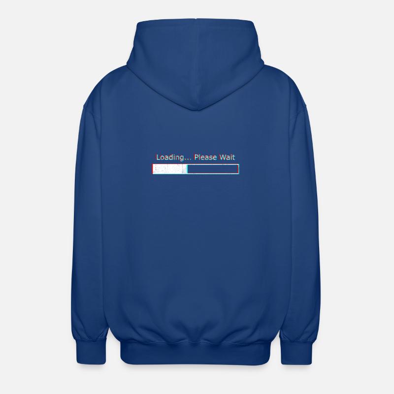 Loading Please wait - Unisex Hooded Jacket - royal blue