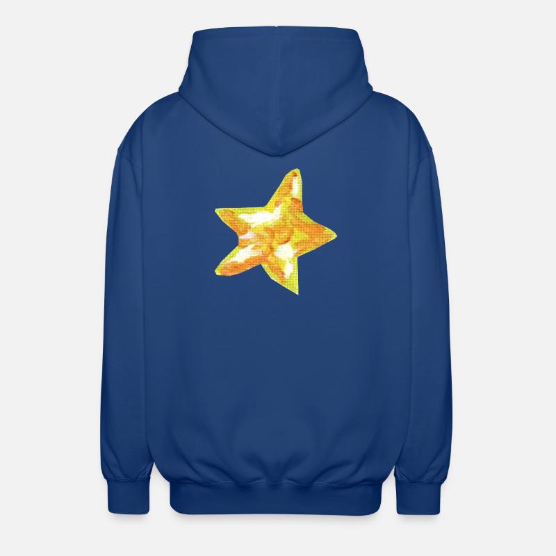 Étoile - Veste à capuche unisexe - bleu royal