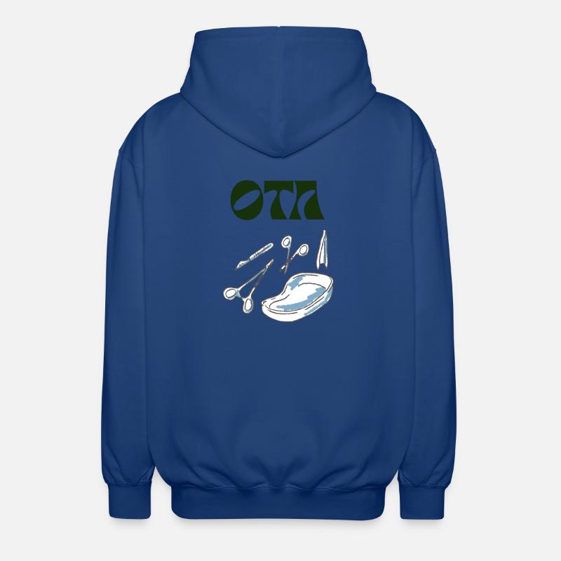 Operationstechnische Assistenz Logo  - Unisex Kapuzenjacke - Royalblau