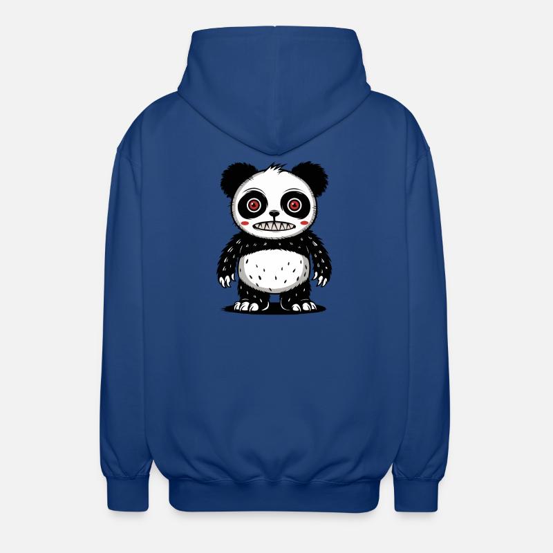 Panda bär - Unisex Kapuzenjacke - Royalblau