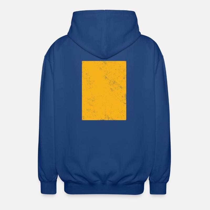 Golden gradient design for elegance - Unisex Hooded Jacket - royal blue