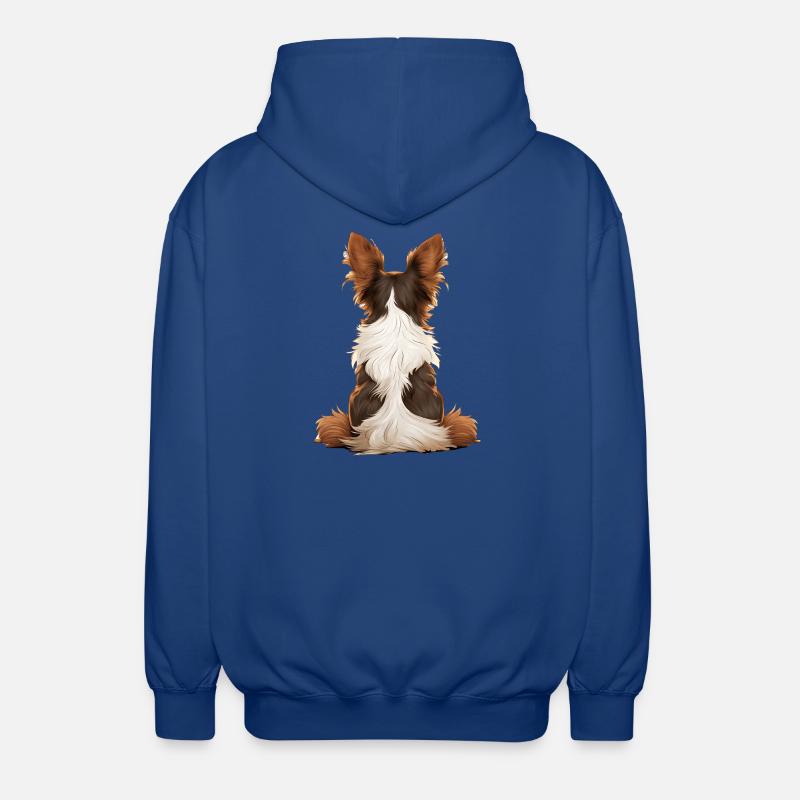 Papillon - Unisex Kapuzenjacke - Royalblau