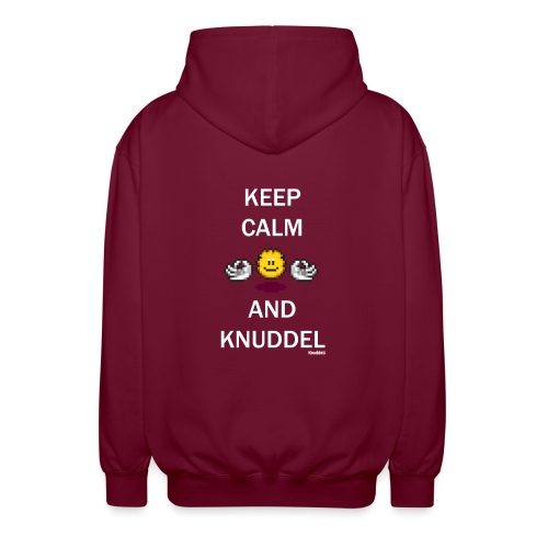 Keep Calm And Knuddel - Unisex Kapuzenjacke