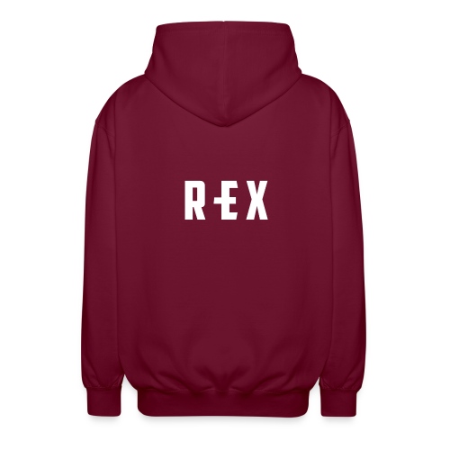 Rex - Uniseks zip hoodie