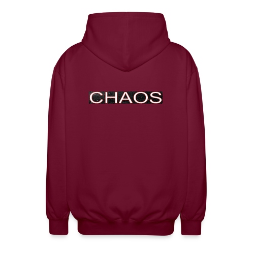 chaos - Uniseks zip hoodie