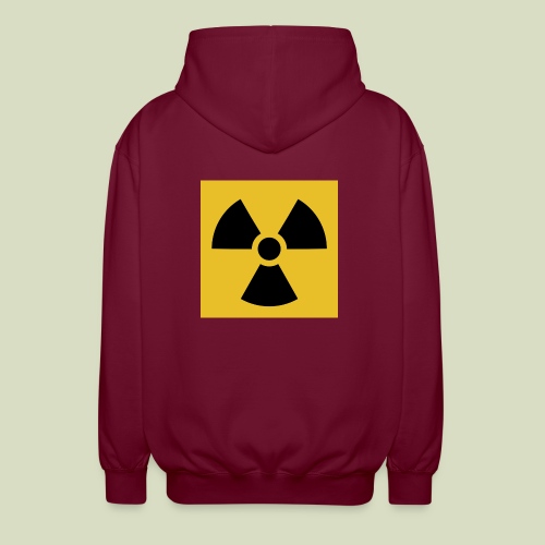 Radiation warning - Unisex-hupparitakki
