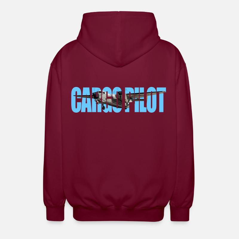 Cargo pilot C-2A - Unisex Kapuzenjacke - Bordeaux