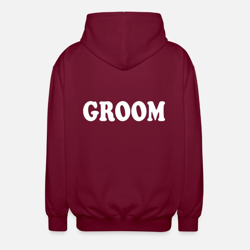 Groom - Unisex Kapuzenjacke - Bordeaux