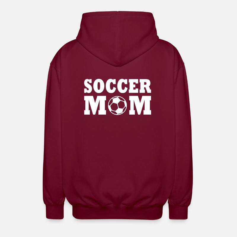 Soccer mom - Veste à capuche unisexe - bordeaux