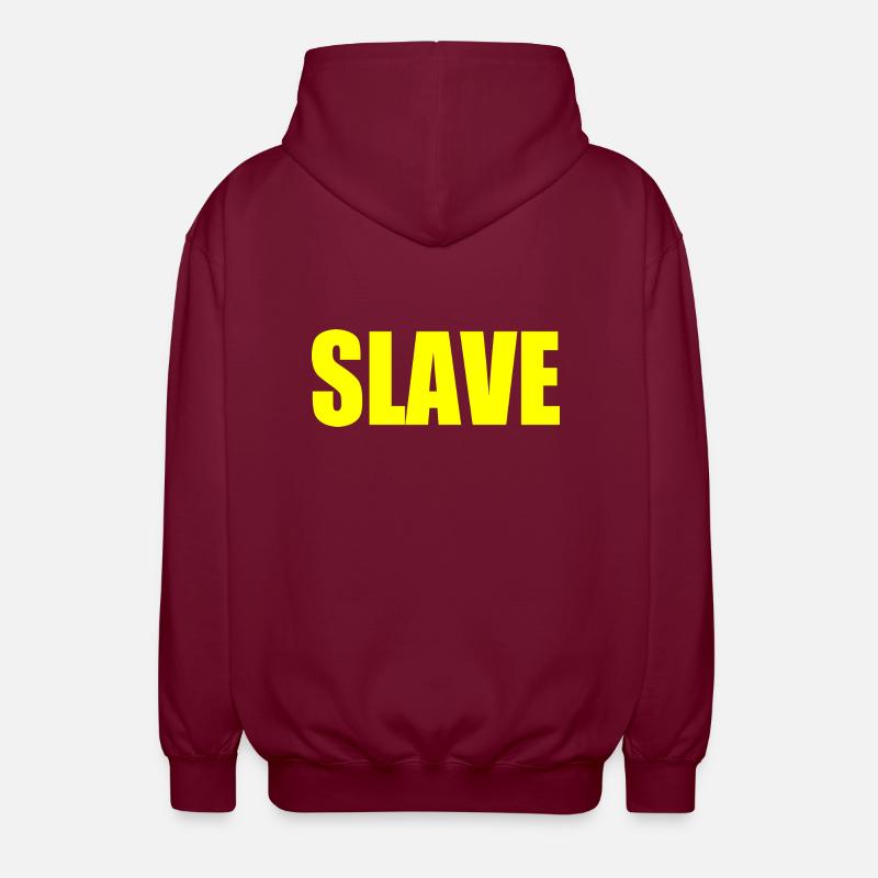 Slave - Unisex Kapuzenjacke - Bordeaux