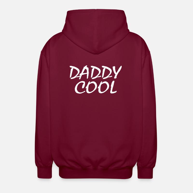 Daddy cool - Unisex Kapuzenjacke - Bordeaux