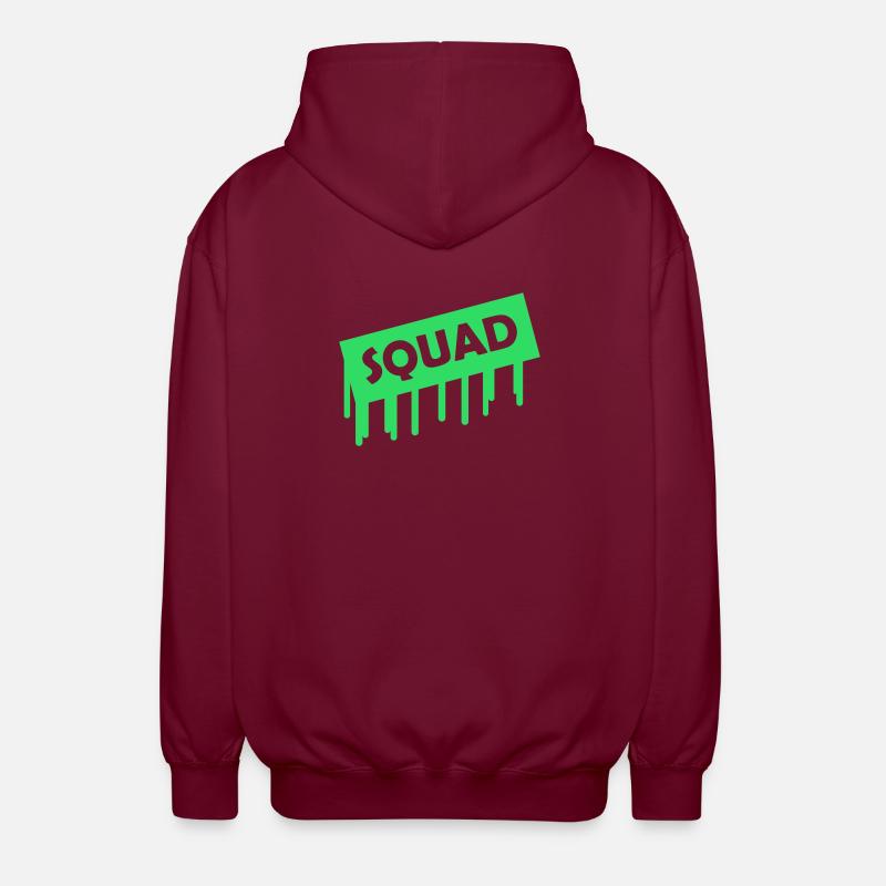 squad- - Unisex Kapuzenjacke - Bordeaux