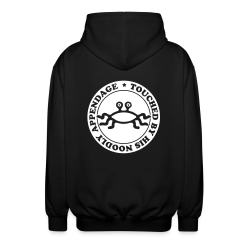 Touched by His Noodly Appendage - Unisex Hooded Jacket