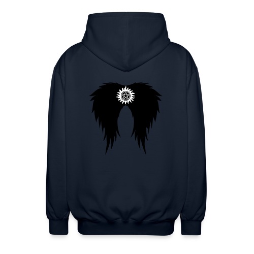 Supernatural wings (vector) Hoodies & Sweatshirts - Unisex Hooded Jacket