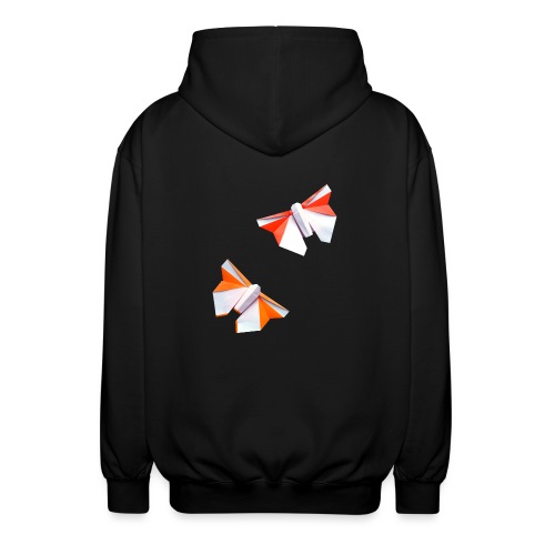 Butterflies Origami - Butterflies - Mariposas - Unisex Hooded Jacket