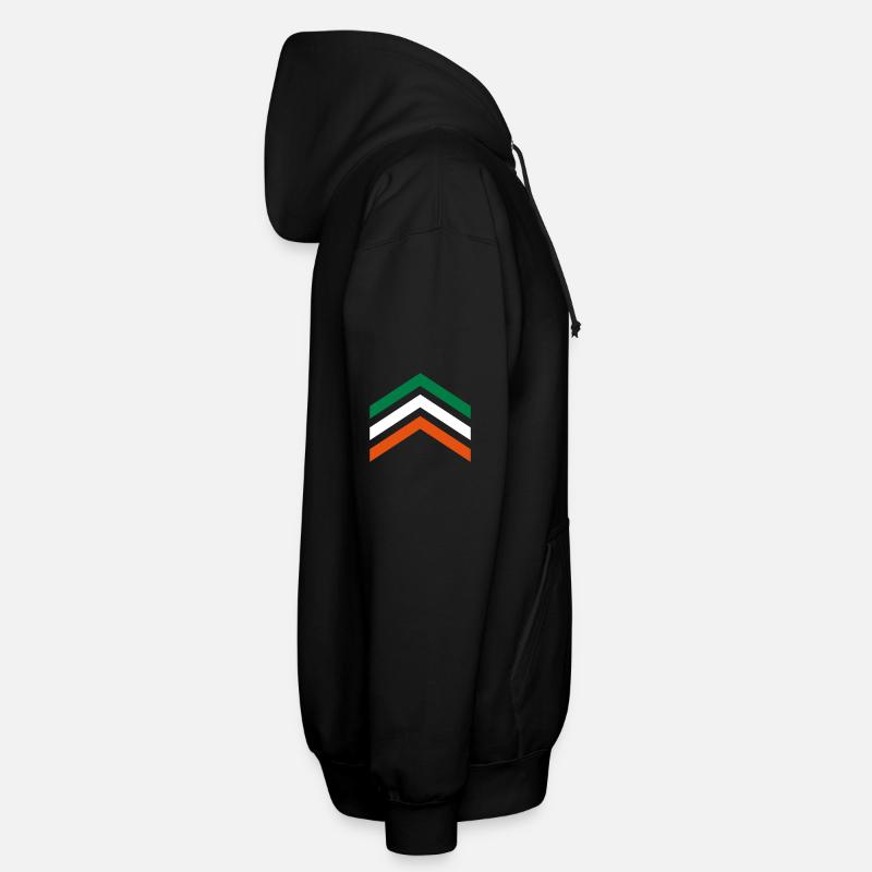 Irland - Unisex Kapuzenjacke - Schwarz