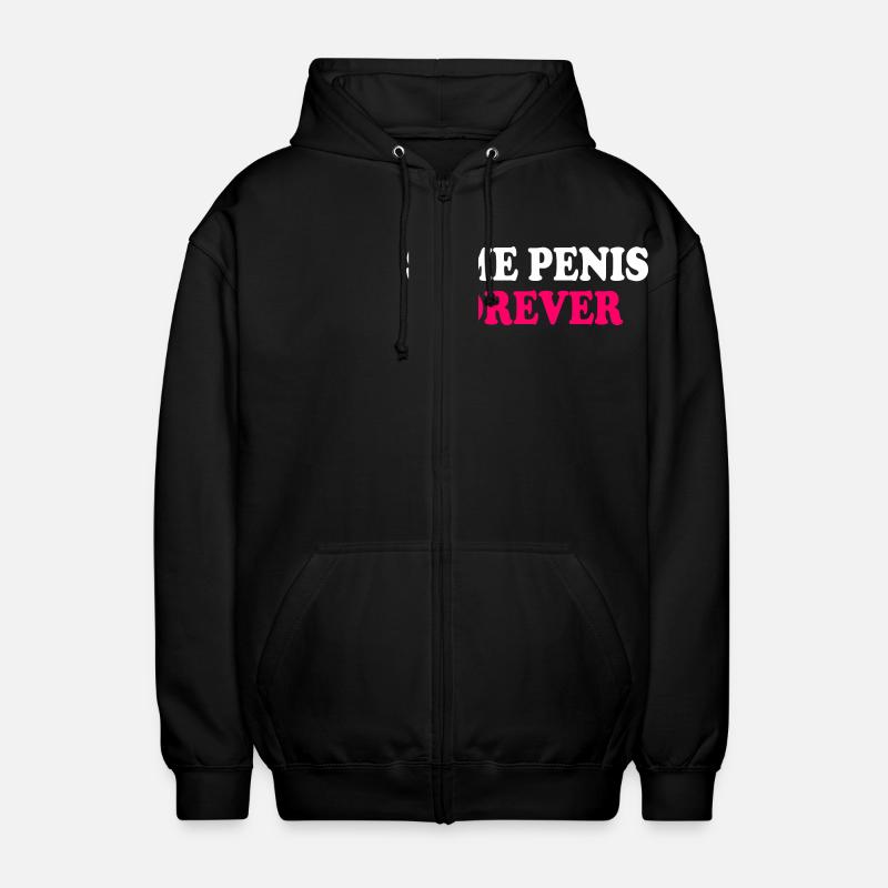 Same penis forever - Veste à capuche unisexe - noir