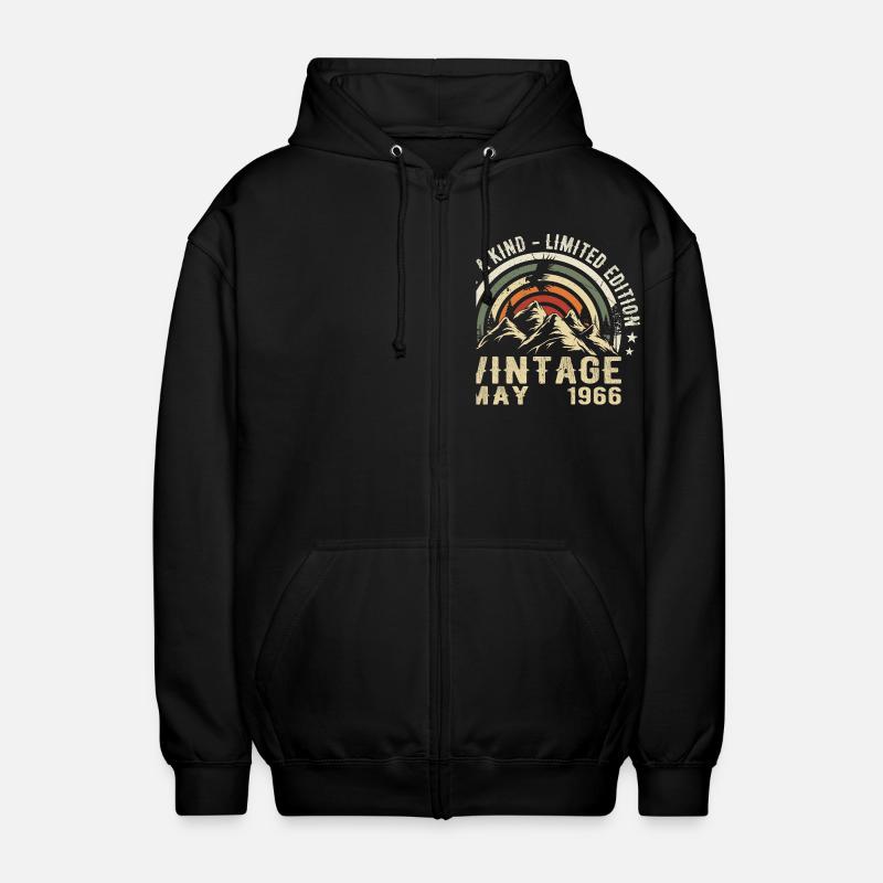 Mai 1966 - Mai 1966 - Unisex Kapuzenjacke - Schwarz