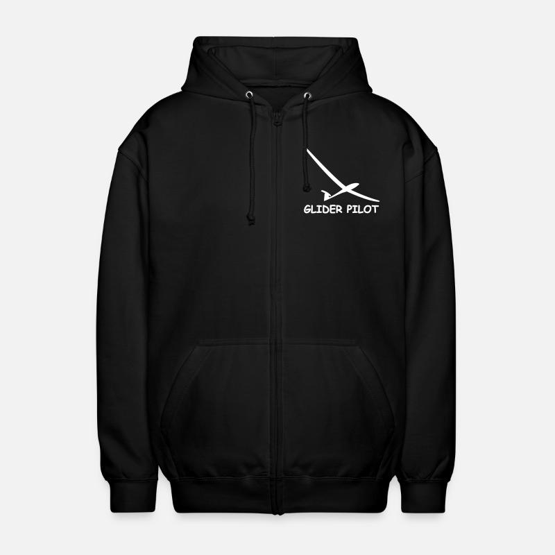 glider pilot - Veste à capuche unisexe - noir