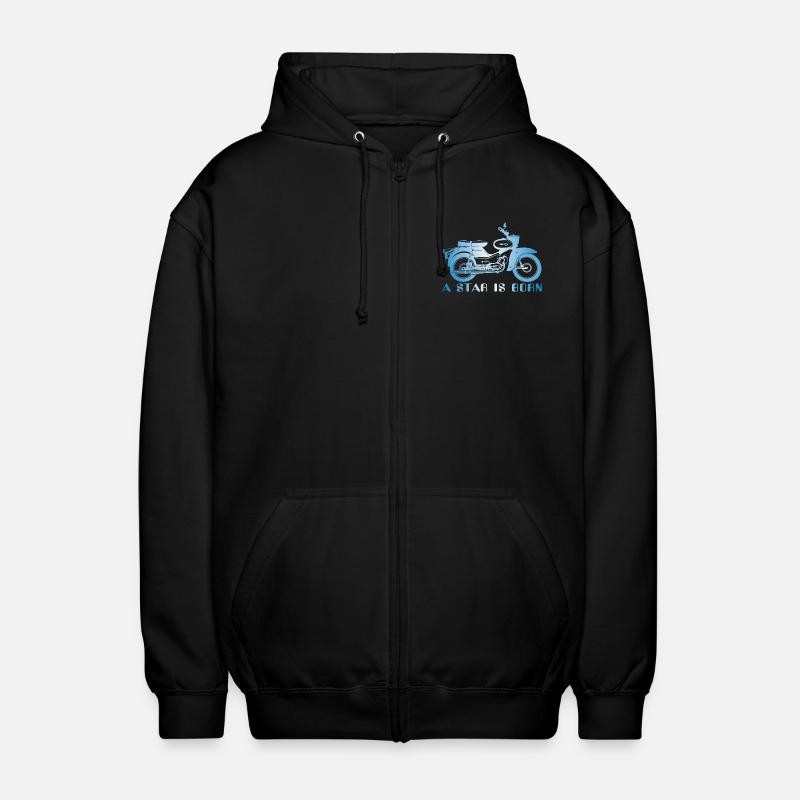 Simson Star is Born - Unisex Kapuzenjacke - Schwarz
