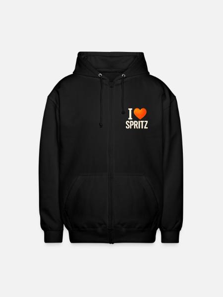J’adore la fête Spritz - Veste à capuche unisexe - noir