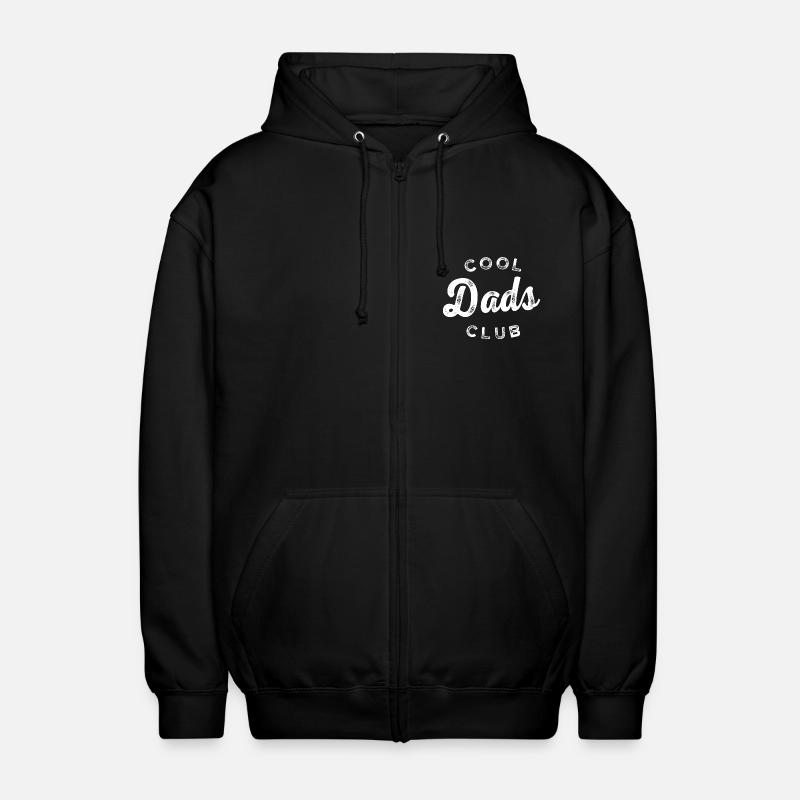 Stolzer Papa 2026 – Cool Dads Club  - Unisex Kapuzenjacke - Schwarz