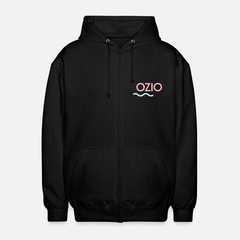 OZIO - Unisex Kapuzenjacke - Schwarz