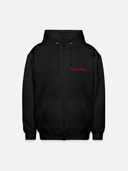 *innen - Gendersternchen - weibliche Form - Unisex Kapuzenjacke - Schwarz