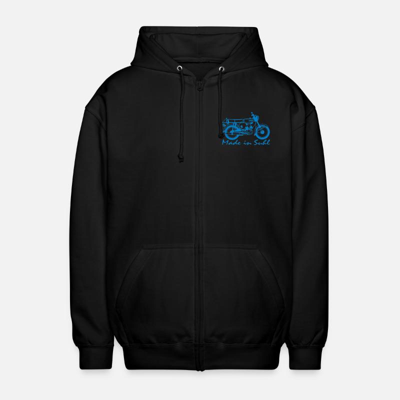 Simson S51 Made in Suhl - Unisex Kapuzenjacke - Schwarz