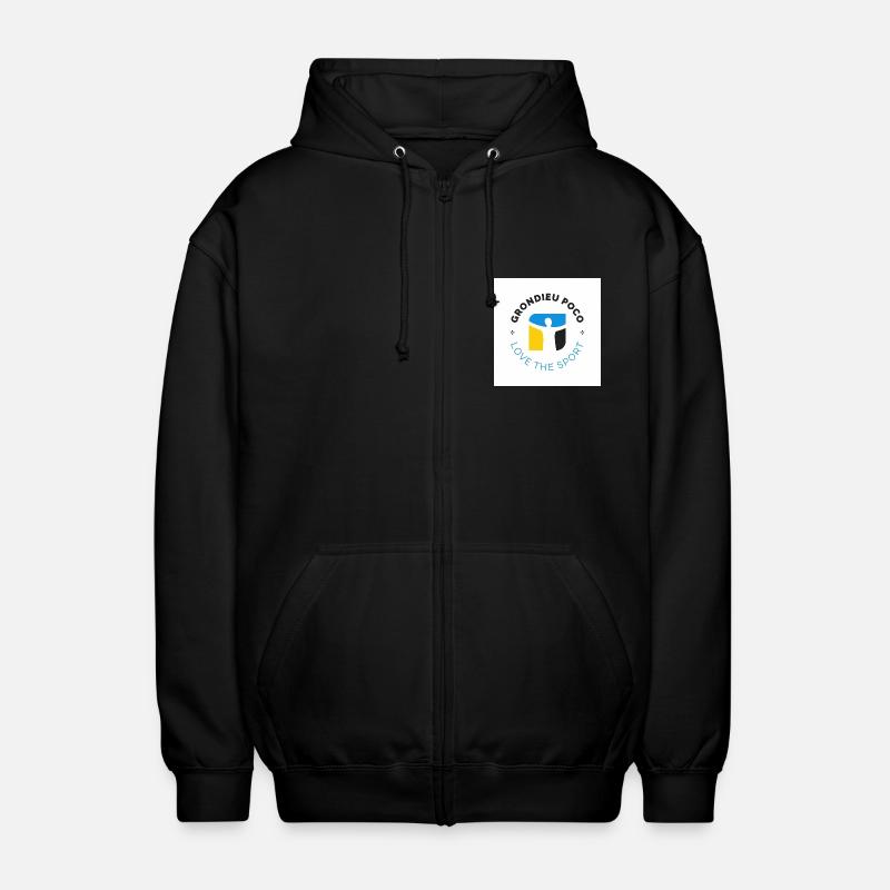 Grondieu Poco - Unisex Kapuzenjacke - Schwarz