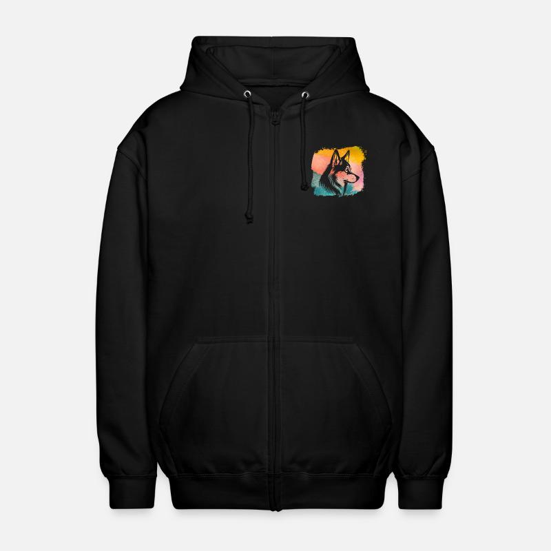 Rauque - Veste à capuche unisexe - noir