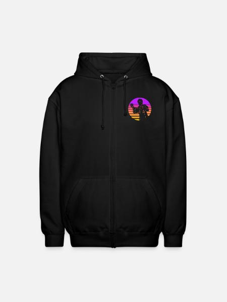 Wing Chun - Unisex Hooded Jacket - black