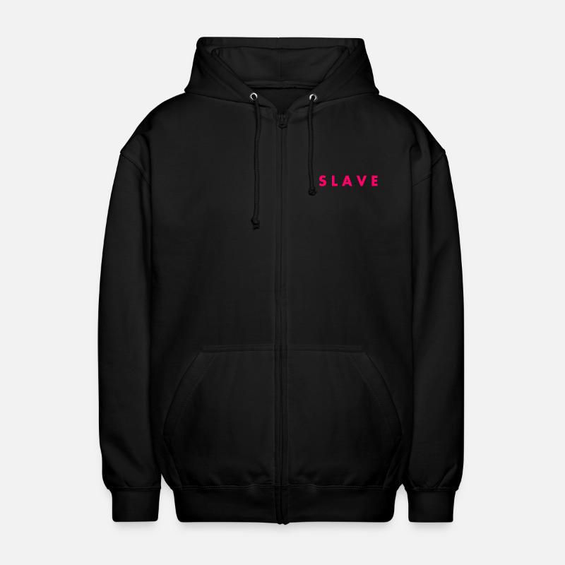 Slave - Unisex Kapuzenjacke - Schwarz