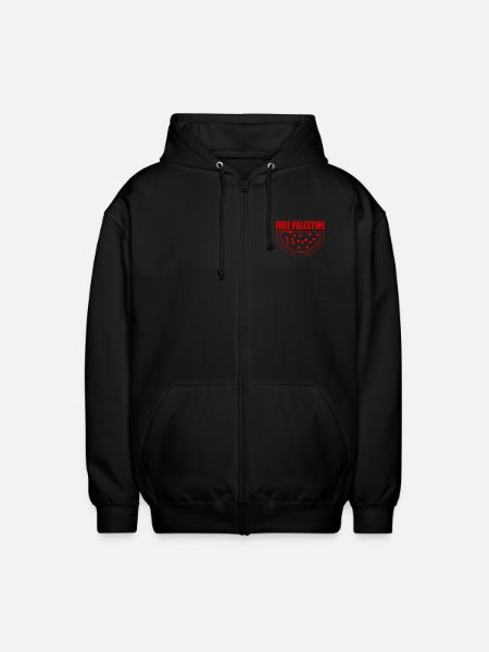 Free palestine melon pastèque - Veste à capuche unisexe - noir