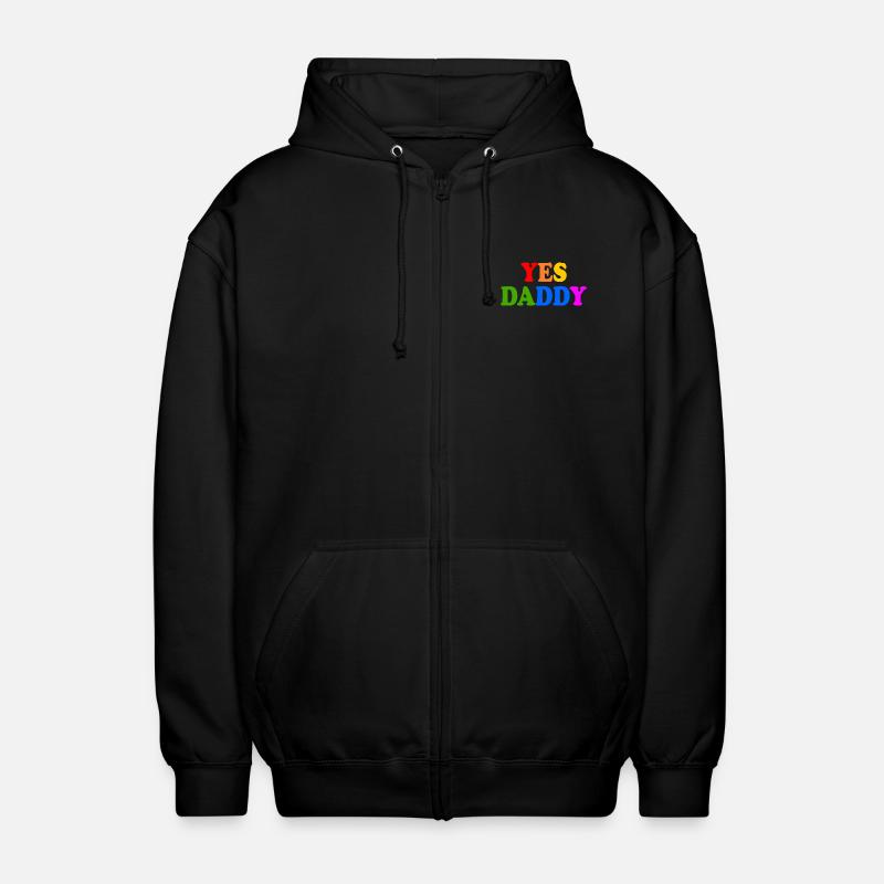 Yes daddy - Veste à capuche unisexe - noir